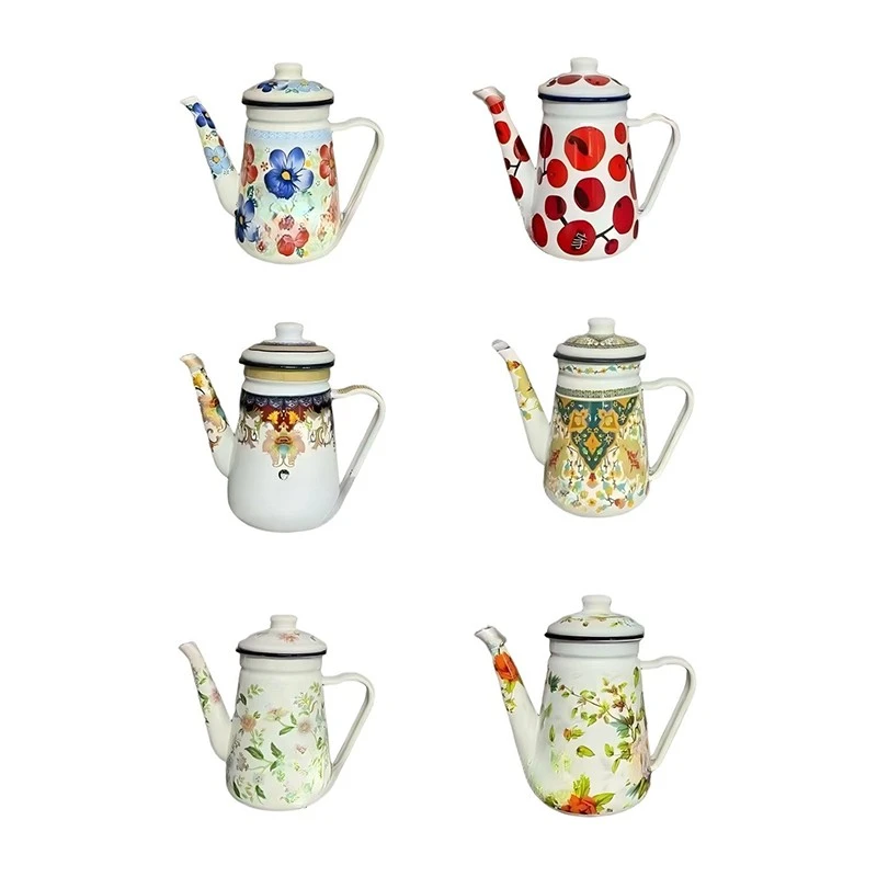 Enamel Coffee And Tea Kettles factory